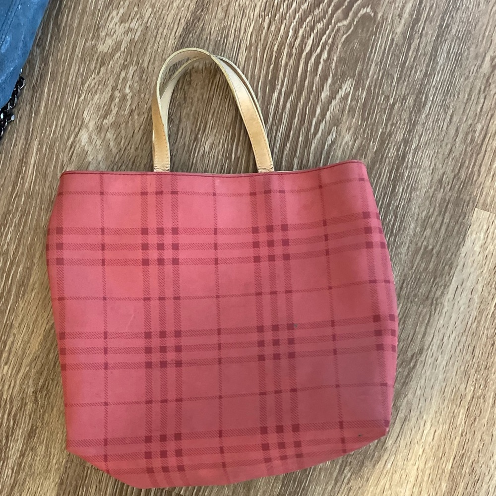 Vintage pink Burberry bag